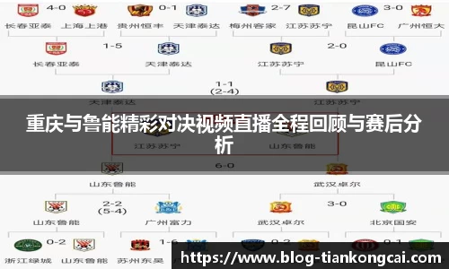 重庆与鲁能精彩对决视频直播全程回顾与赛后分析